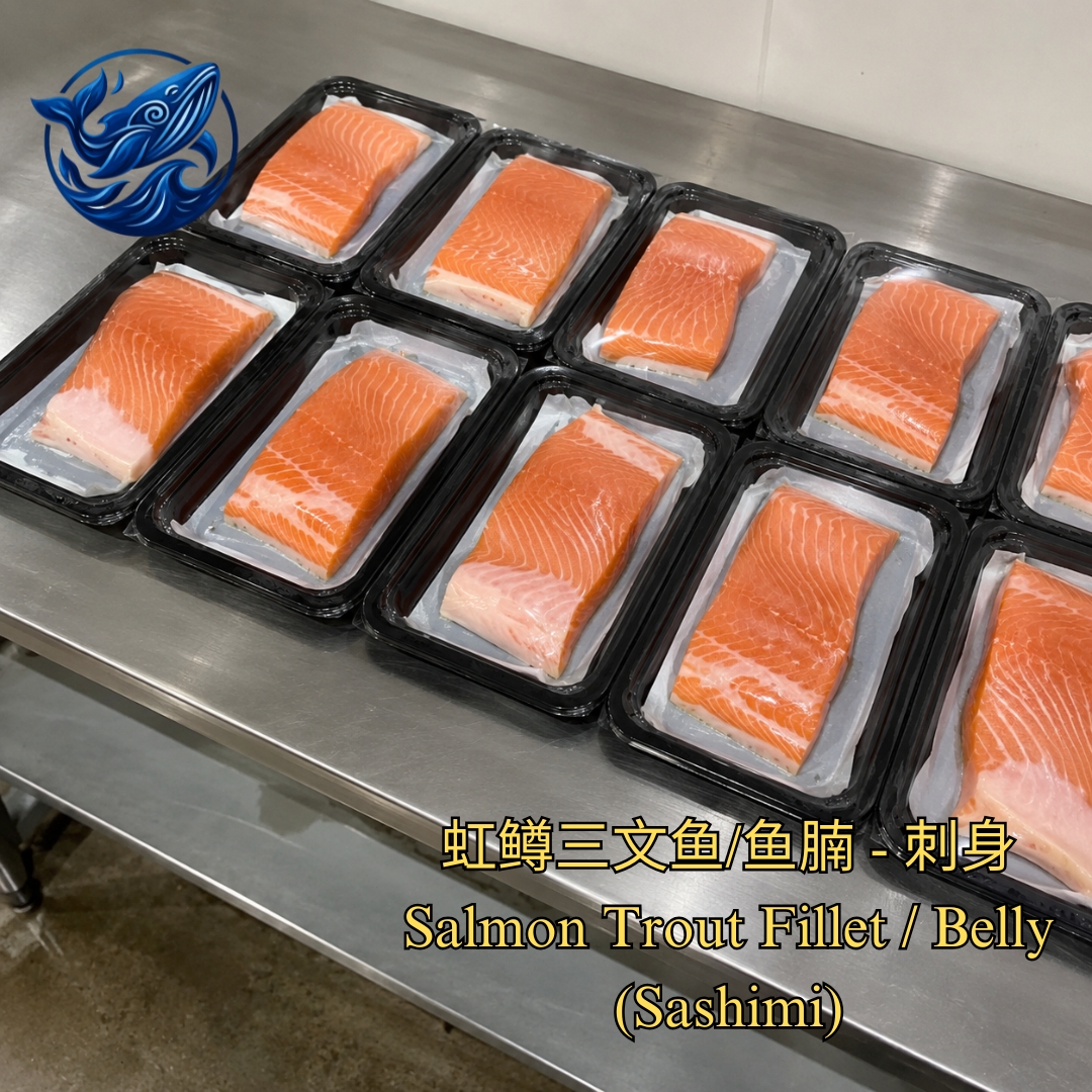 FreshCatch AA SALMON TROUT (+/- 180G) / Ikan Laut / Fillet (Sashimi)