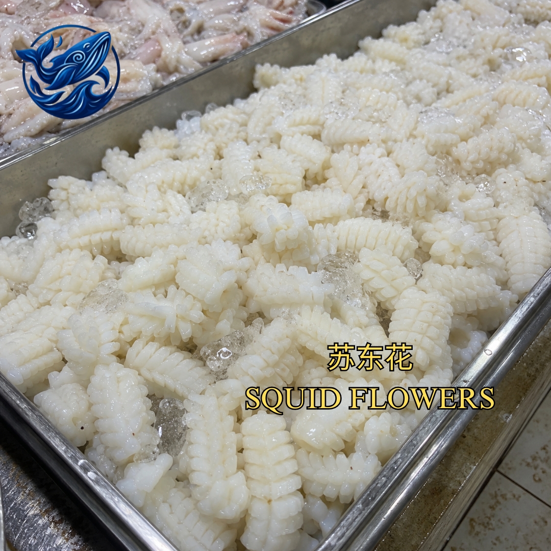 FreshCatch AA SQUID FLOWERS (+/- 1KG ) / Frozen Seafood